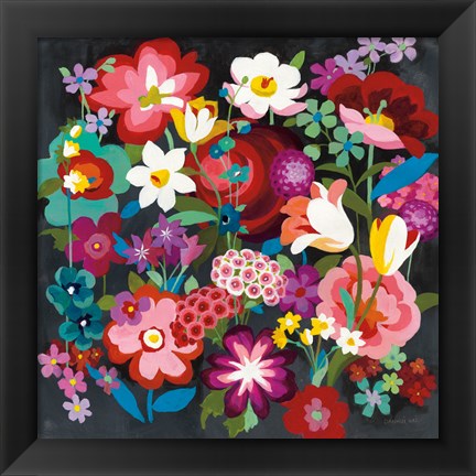 Framed Alpine Florals Print