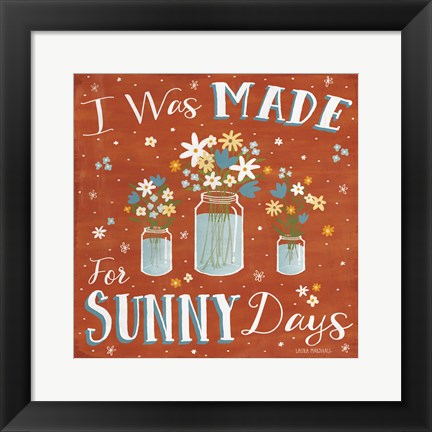 Framed Summer Sunshine VII Print