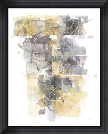 Framed Moving In and Out of Traffic I Print