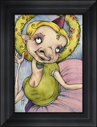 Framed Elf III Print