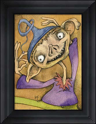 Framed Elf IV Print