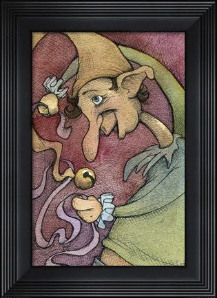 Framed Elf VI Print