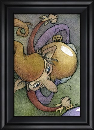 Framed Elf IX Print