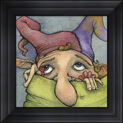 Framed Elf XIV Print