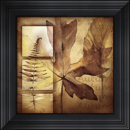 Framed Autumn I Print