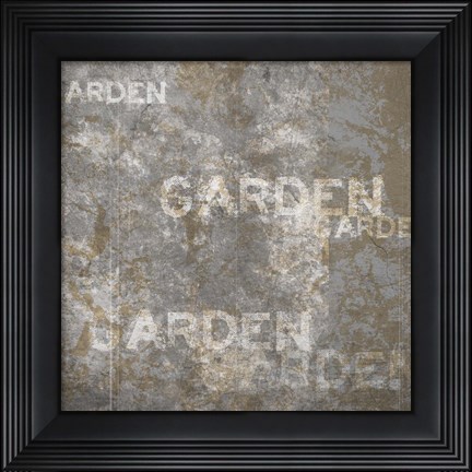 Framed Garden II Print