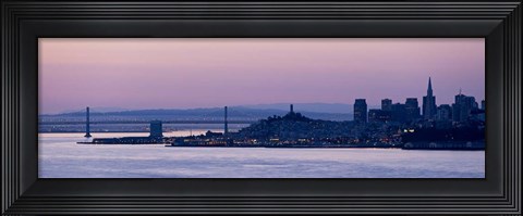 Framed Bay Dawn Print