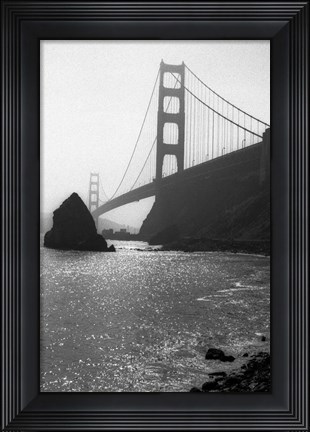 Framed Golden Gate Bridge Print