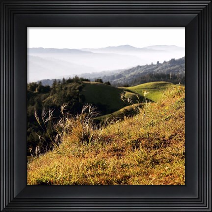 Framed Hilltop Vista Print