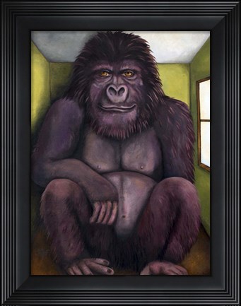 Framed 800 Pound Gorilla Print