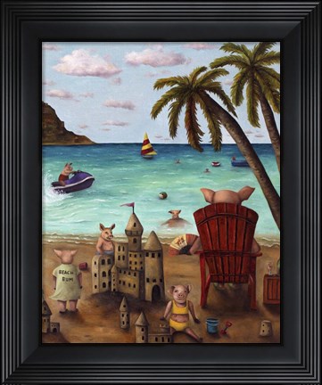 Framed Bacon Shortage Print