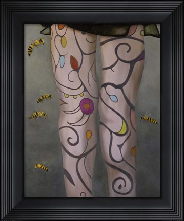 Framed Bees Knees Print