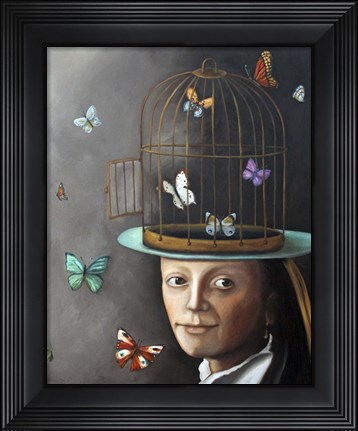 Framed Butterfly Keeper 1 Print
