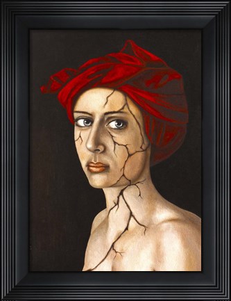 Framed Fractured Identity Print