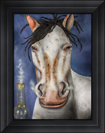 Framed High Horse Print