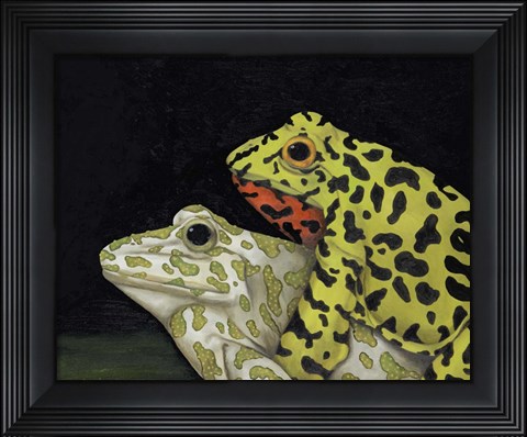 Framed Horny Toads 3 Print