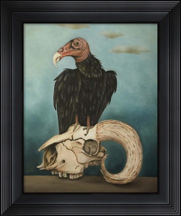 Framed Just Bones 1 Print