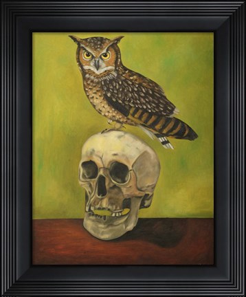 Framed Just Bones 2 Print