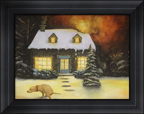 Framed Kinkade&#39;s Worst Nightmare Updated X Print