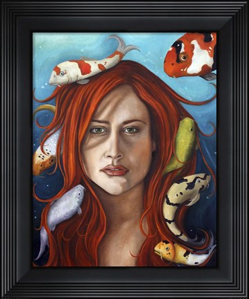 Framed Koi Print