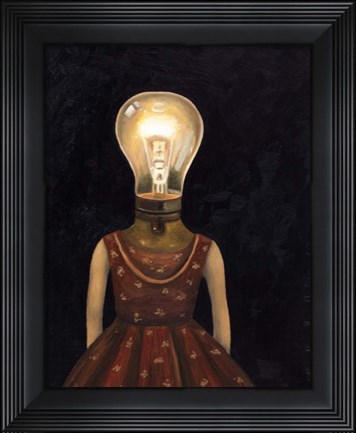 Framed Light Headed 1 Print