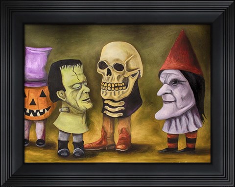 Framed Little Monsters Print