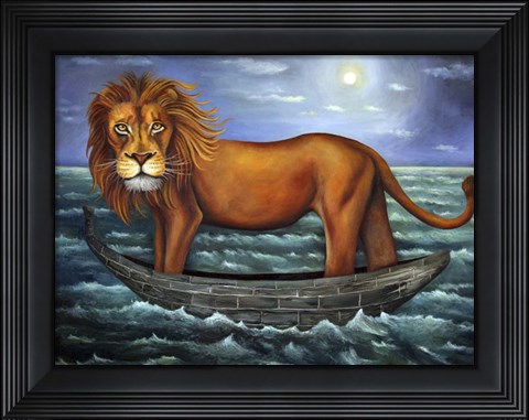Framed Sea Lion Print