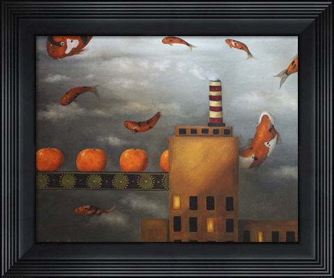 Framed Tangerine Dream Print