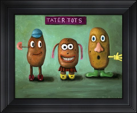 Framed Tatter Tots Print