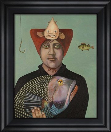 Framed Fish Story Print