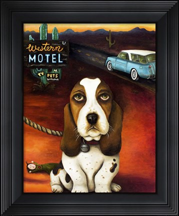 Framed Did You Forget Something Print