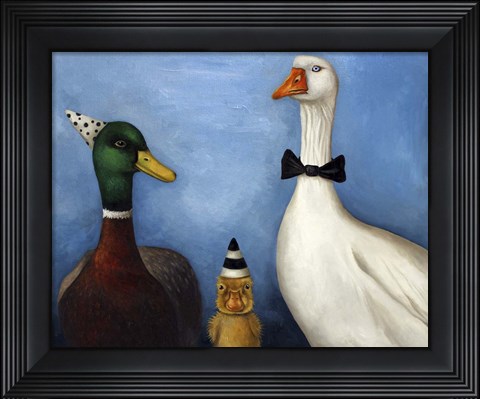 Framed Duck Duck Goose Print