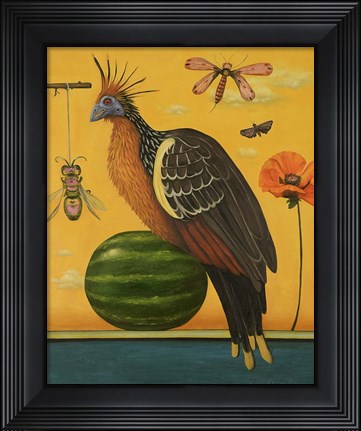 Framed Hoatzin 2 Print