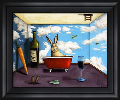 Framed Littler Rabitt Spirits Print