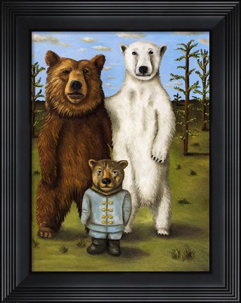 Framed Pretender 3 Print
