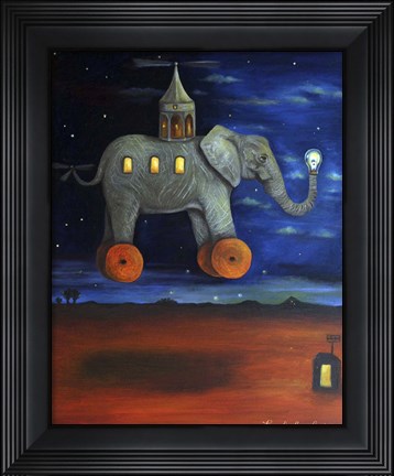 Framed Traveler Print