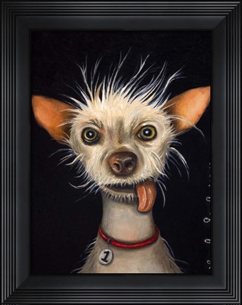 Framed Ugly Dog Print