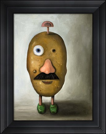 Framed Misfit Potato 2 Print
