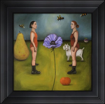 Framed Project X The Garden Print