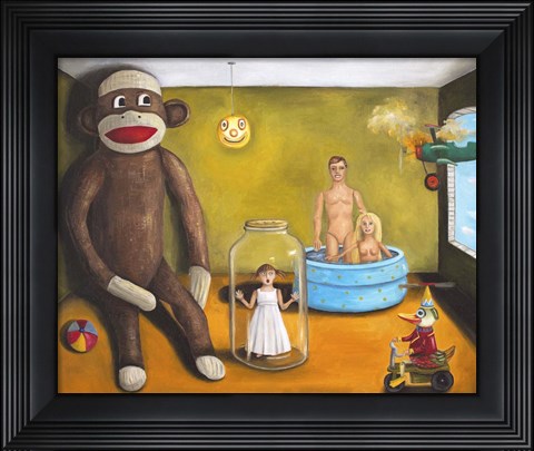 Framed Playroom Nightmare 2 Print