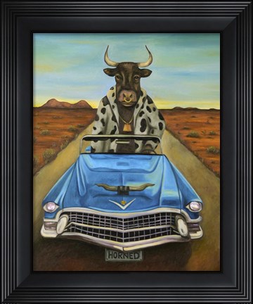 Framed Power Steering Print