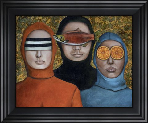 Framed Anonymous 1 Print