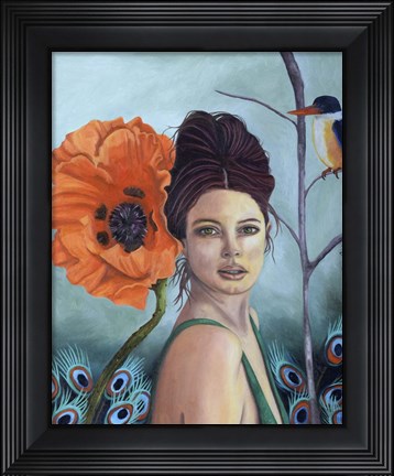 Framed Poppy Print
