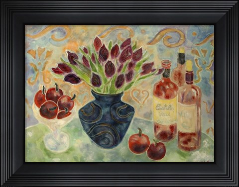 Framed Purple Passion Print