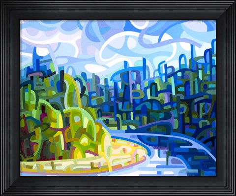 Framed July Progression Print