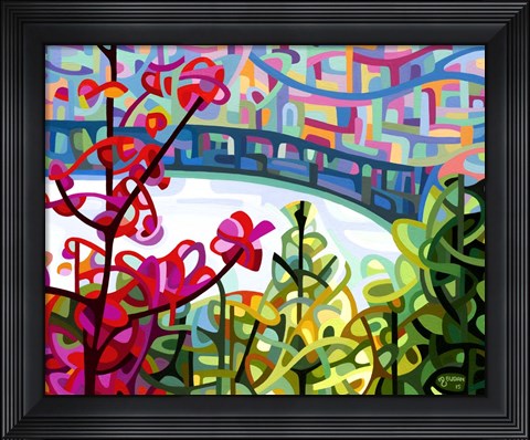 Framed Salmon Ridge Print