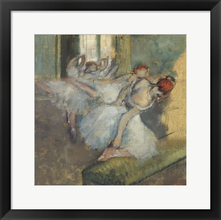 Framed Ballet Dancers Print