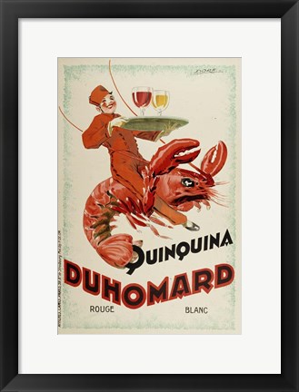 Framed Duhomard Print