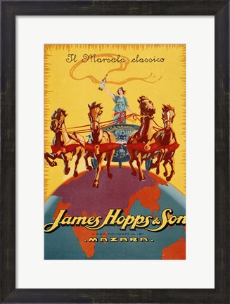 Framed James Hopps &amp; Son Print