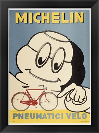 Framed Michelin Print